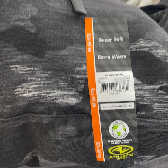 NWT medium  Women’s Pullover Hooded Sweatshirt from Athletic Works - Picture 8 of 8